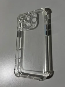 iPhone 16 Pro Hülle Transparent Stoßfest Klar mit Kameraschutz Case - Bild 1 von 1