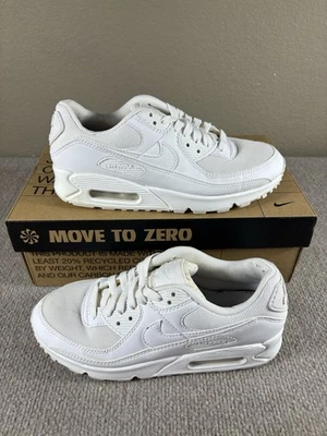 Mujer Nike Air Max 90 Triple Blanco W DH8010-100 Talla 8 Foto 1 de 4