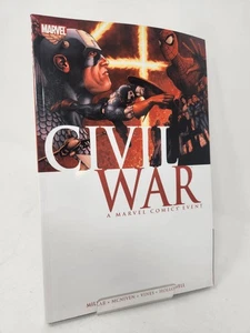 Civil War #1 TPB 1st Print Mark Millar Collects 1-7 NM- (2007 Marvel Comics) - Bild 1 von 3