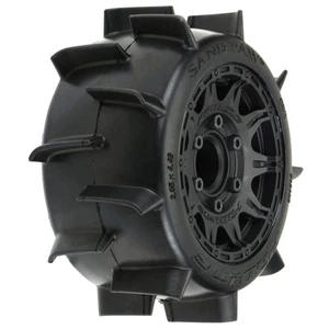 Sand Paw LP 2.8 MTD Raid Black 6x30 F/R PRO1016010 RC Tire - Picture 1 of 3