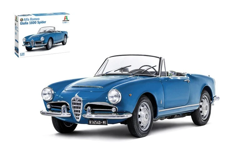 ALFA ROMEO GIULIA 1600 SPIDER KIT 1:24 - Immagine 1 di 1
