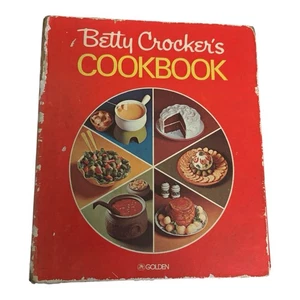 Betty Crocker's Vintage Cookbook Illustrated Binder By Golden Press - Picture 1 of 9