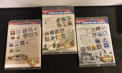 Celebrate The Century Postage Stamp Collection 1930s 1940s & 1950s. New Sealed - Image 1 of 4