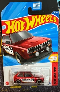 2025 Hot Wheels Super Treasure Hunt STH '73 Honda Civic Custom in Protector - Bild 1 von 2