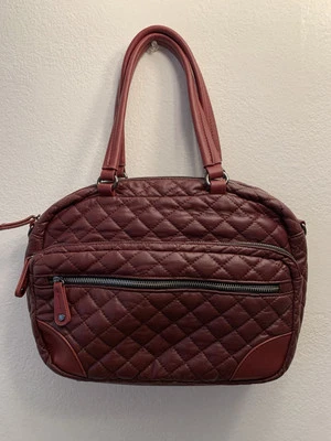 Bolso de mano UrbanFit by Urban Expressions para mujer con asas 3 cremalleras compartimento Foto 1 de 4