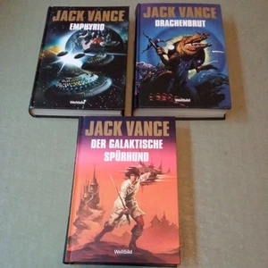 3 Bücher Jack Vance/Der Galaktische Spürhund Emohyrio, Drachenblut (Weltbild) - Bild 1 von 4