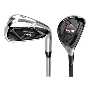 Taylor Made M4 2021 Combo Iron Set 4/5H+6-PW (Graphite Fujikura Atmos Red, - Picture 1 of 4
