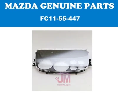 Lente de instrumento velocímetro racimo MAZDA RX-7 genuino FC3S 89-92 RHD OEM JDM Foto 1 de 4