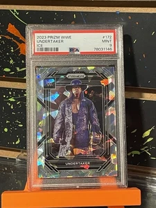 PSA 9 - 2023 Prizm WWE / WWF Undertaker agrietado #172 - Imagen 1 de 4