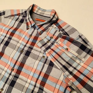 North Face Button Down Langarm Hemd Herren Gr. Large kariert Outdoor Freizeit - Bild 1 von 9