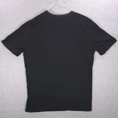 Camiseta Roark Ligera Bolsillo Negra Algodón Orgánico Camisa Informal Para Hombre Mediana Foto 1 de 4
