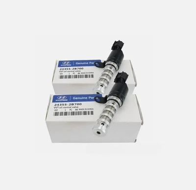 OEM*2X Solenoide de distribución de válvula variable VVT para Hyundai Accent Sonata KIA Rio 1,6 L Foto 1 de 4