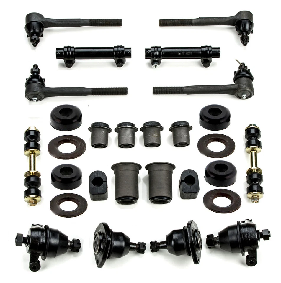 Kit de reconstrução de suspensão dianteira compatível com 1969 1970 Chevrolet tamanho completo  - Imagem 1 de 4