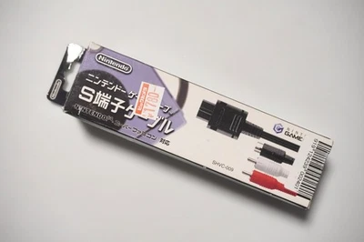 Nintendo GameCube Genuine Official S Video Cable SHVC-009 Boxed US Seller - Image 1 of 4