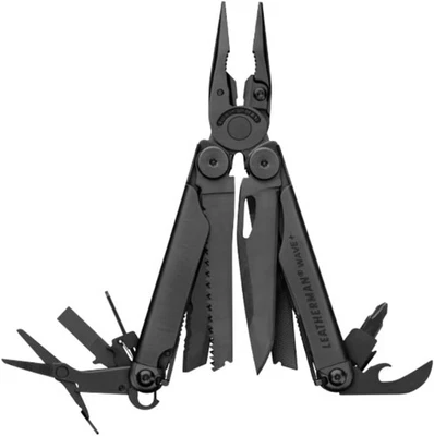 Leatherman Wave Plus Multi Tool 18Tools Black Oxide NEW !