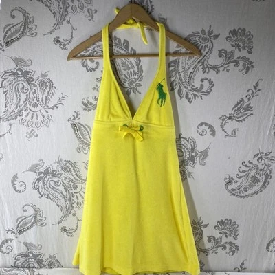 Traje de baño Y2k Ralph Lauren cubre tela de felpa grande Foto 1 de 4