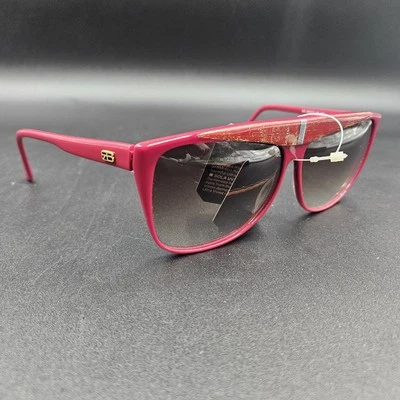 Очки солнцезащитные женские Renato Balestra RB1690-877 Via Veneto красные ретро 80-е 62-12-140 - Изображение 1 из 4