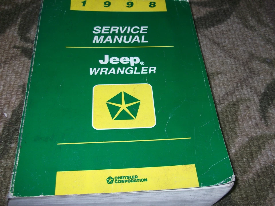 Manual De Taller De Servicio Y Reparación OEM JEEP MOPAR WRANGLER 1998 - Imagen 1 de 1