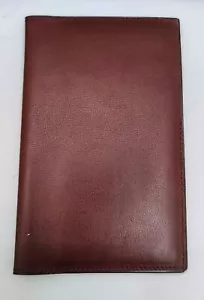 VALEXTRA PORTA PASSAPORTO e/o Documenti Pelle Bordeaux Vintage Full Set Nuovo - Imagen 1 de 14