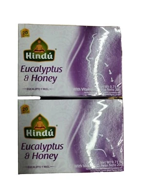 2 cajas de té hindú de eucalipto y miel / té de eucalipto y miel de eucalipto Foto 1 de 4