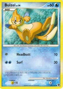 2x (pok-GE-061) Buizel (C) Pokemon D&P Great Encounters Card # 61 - Picture 1 of 1