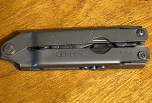 Vintage Gerber Multi Plier Tool Made In USA W/ Original Sheath 5142721 5212844 - Picture 1 of 7