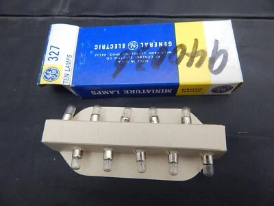 LÂMPADA ELÉTRICA GERAL GE 327 28V 0.04A - CAIXA DE 10 LÂMPADAS - FRETE RÁPIDO EUA - Imagem 1 de 2