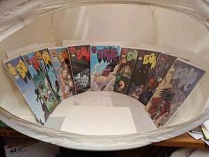 "BONE" IMAGE & CARTOON Books '97 #27,2829,30,31,32,33,36,37,38 JEFF SMITH - Picture 1 of 11