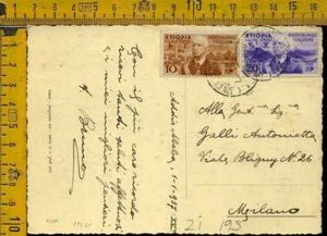 Regno colonie Africa Etiopia su cartolina da Addis Abeba li 195 - Foto 1 di 2