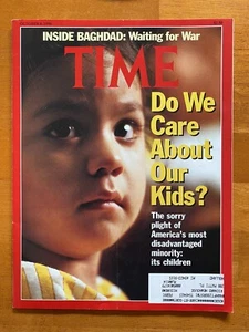 Time Magazine, October 8, 1990, "Do We Care About Our Kids?" - Picture 1 of 2
