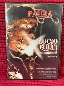 PAURA: LUCIO FULCI REMEMBERED, VOL. 1 (2008; Mike Baronas) [DVD] - SEALED! - Picture 1 of 2