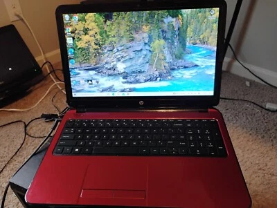 HP 15z-g000 CTO Notebook (Red) Windows 10 - Image 1 of 4
