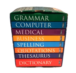 The New International Websters Pocket Reference Library 8 Volume Set  in Box - Picture 1 of 12