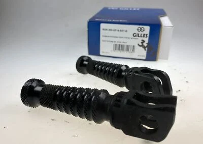 Original Gilles replacement footrest kit, driver, black for Z900RS ZR900C - Image 1 of 4