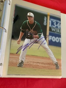 MATT DOMINGUEZ AUTOGRAPHED SIGNED 8X10 PHOTO FLORIDA MARLINS #1 COA - Picture 1 of 1