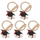  5 Pcs Key Hanging Ornament Graduation Gift Jewelry Chain Party Supplies