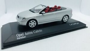 Minichamps 1/43 Opel Astra Cabrio silber 2000 430049130