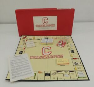 VTG Cornellopoly Board Game Late For The Sky Made USA Rare 1991 1st edition HTF 