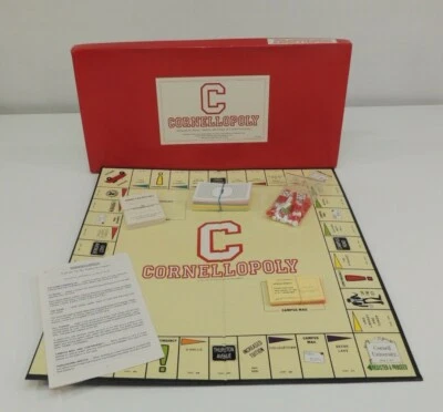 VTG Cornellopoly Board Game Late For The Sky Made USA Rare 1991 1st edition HTF  - Image 1 of 4