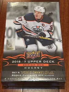 NHL 2018-19 Upper Deck Series 1 Hockey Hobby Box Sealed New - Picture 1 of 6