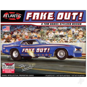 Atlantis Modelle 1:32 Tom Daniel Fake Out lustiges Auto Dragster Kunststoff-Kit - Bild 1 von 5