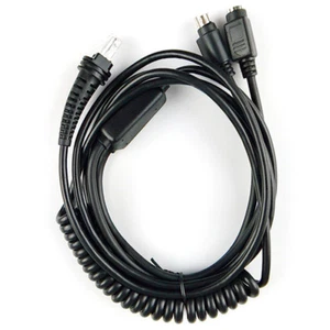 9FT 3M Coiled PS2 Keyboard Wedge Cable For Honeywell 1900G 1400G 1300G Scanner - Picture 1 of 1