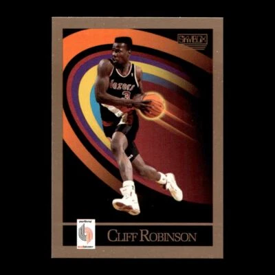 Cliff Robinson 1990-91 SkyBox Rookie Portland Trail Blazers #239 R328Q 38 - Image 1 of 2