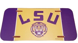 LSU Tigers License Plate Auto Car Truck SUV Van Durable Tag USA SEC College - Picture 1 of 1