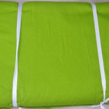 Indian LIME GREEN Handmade Fabric Solid Plain Summer Dressmaking Cotton Fabric