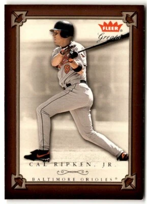 2004 Fleer Greats of the Game Cal Ripken Jr. #65 Baltimore Orioles - Image 1 of 2