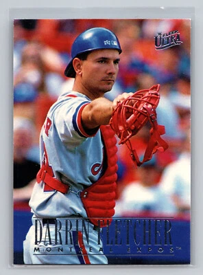 1996 Fleer Ultra - Darrin Fletcher #231 Montreal Expos Baseball Card - Image 1 of 2