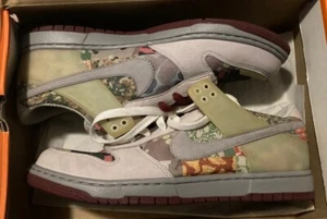 HOLY GRAIL Nike Air Zoom Dunkesto 2007 Grey Multicolor 11.5 DEADSTOCK SUPREME - Picture 1 of 18