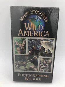 Marty Stouffer's Wild America 1994 Photographing Wildlife Vintage VHS Animals - Picture 1 of 6