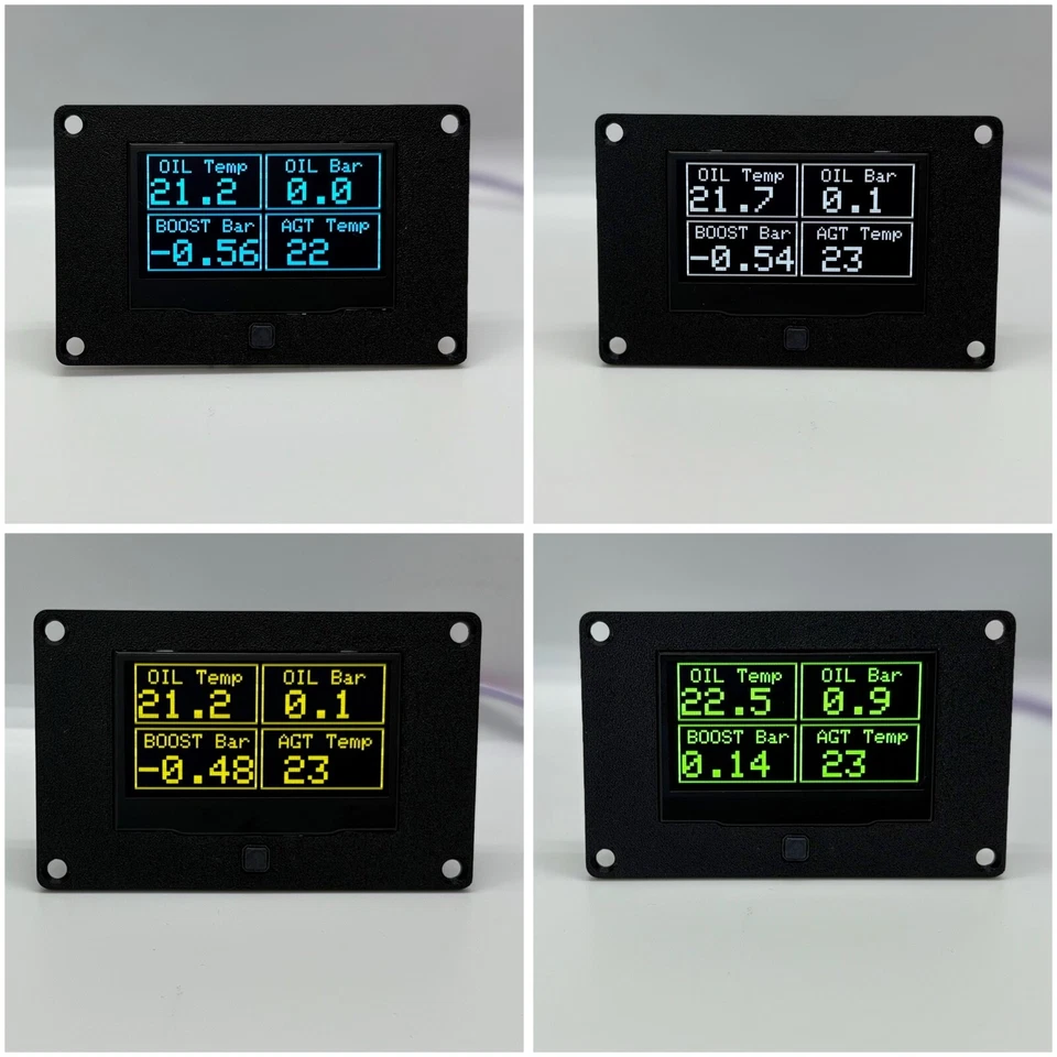 2,42" 4in1 Öltemperatur Druck Agt egt Ladedruck Anzeige vr6 m3 m4 gsi c20let - Bild 1 von 4